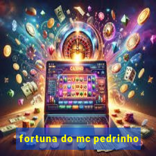 fortuna do mc pedrinho